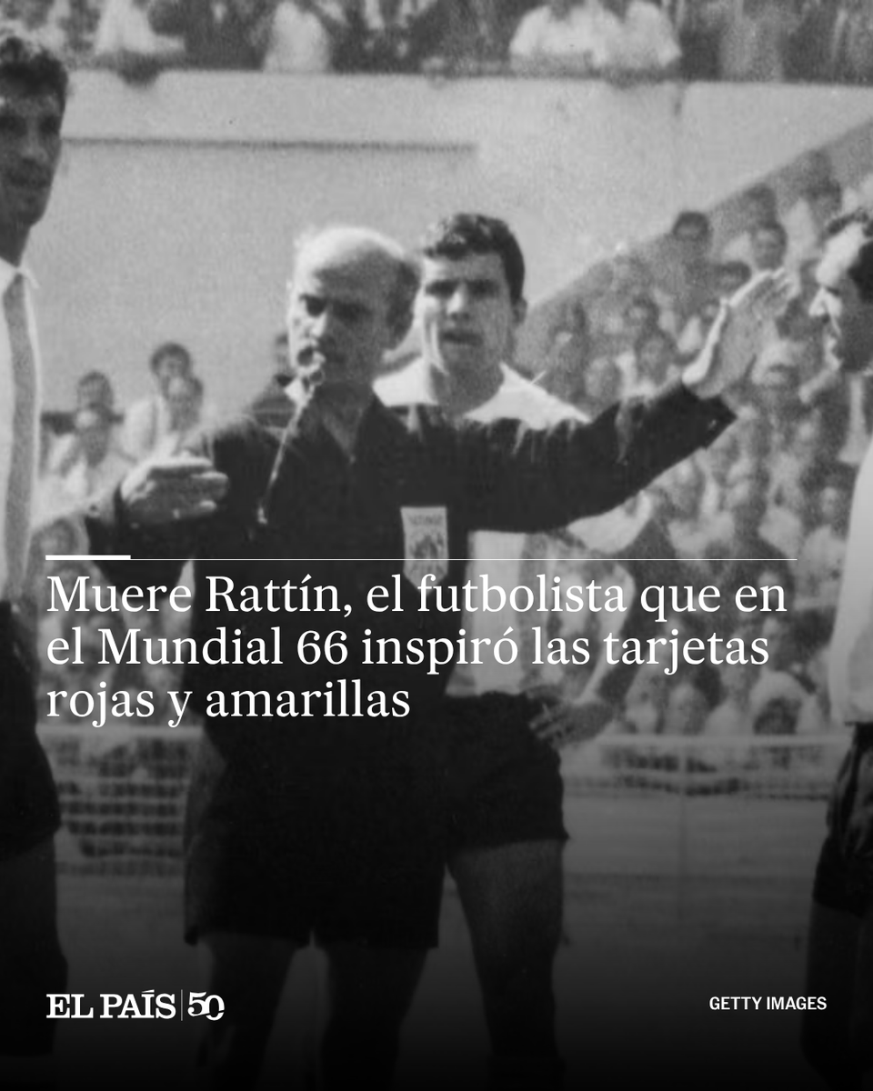 elpais_chile's tweet photo. Antonio Rattín, capitán de la selección argentina en el Mundial de Inglaterra 1966, murió a los 89 años en Buenos Aires

🔗 https://t.co/EJt6QOGEmB https://t.co/uFyODyorq7