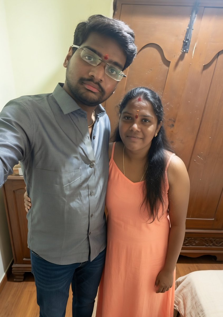 Prithasricbe's tweet photo. With hubby https://t.co/uDlEHhgJVp