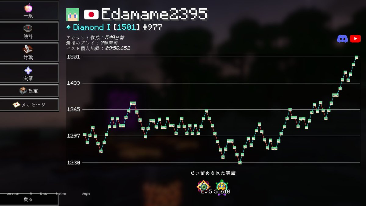 Edamame2395's tweet photo. 約50試合分の死闘の末ダイヤ帯に復帰できました...！
途中Goldに落ちかけてるけど何とかなった...
間違いなく一番Rankedやってた日でした... https://t.co/BGdQ4giynm