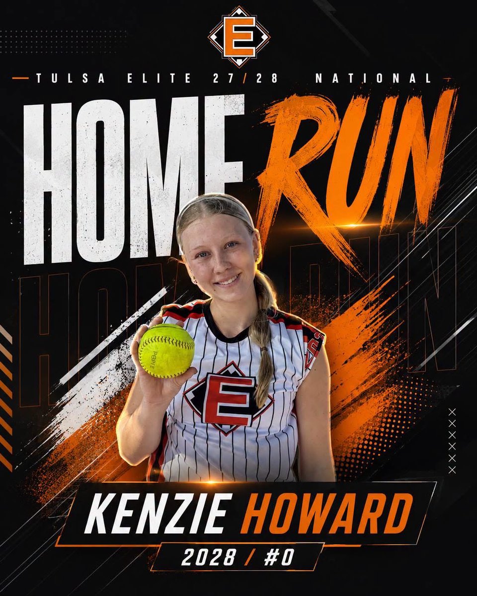 Lift off 🚀! Kenzie Howard, 2028 C/3B, @kzhoward16 with 2 💣 💣 in