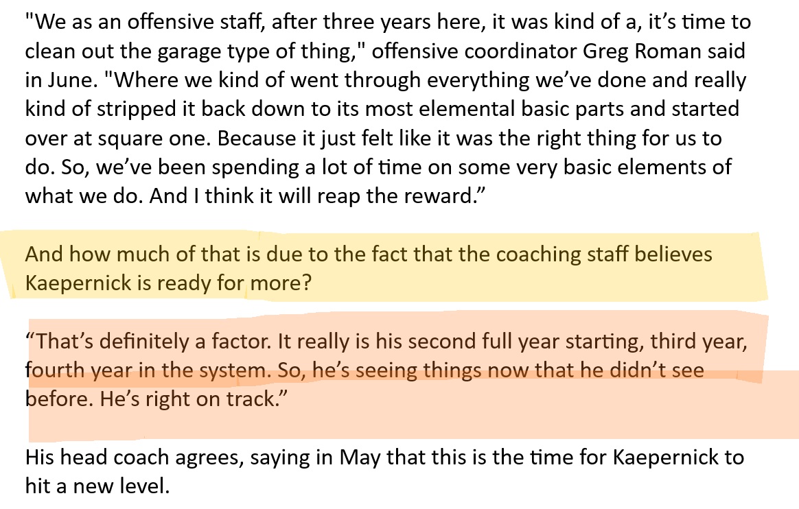 ForUntoOblivion's tweet photo. @Go_On_Bite_Me @SourdeathSam @49ersSportsTalk And as for the 2014 one your 2015 article cited, I already posted a quote from it where they don't mention Kaepernick at all as the reason. Here is the entire thing: 
https://t.co/CLYazw1vAx https://t.co/ERdnDUhJtC