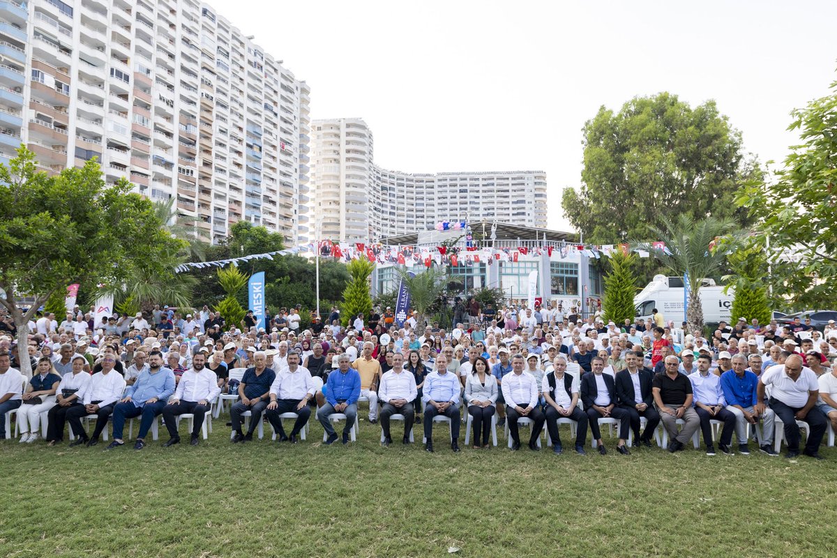 GulcanKis's tweet photo. Mersin Büyükşehir Belediyemizden Erdemli’ye dev yatırım!

Tömük-Arpaçbahşiş Kanalizasyon Şebeke Hattı, Atıksu Arıtma Tesisi ve Derin Deniz Deşarjı Temel Atma Töreni’nde örgütümüz ve hemşehrilerimizle bir araya geldik.

Çevremizi koruyacak, denizimizi geleceğe taşıyacak ve Erdemli’mizin altyapısını güçlendirecek bu önemli yatırımın hayata geçirilmesinde emeği geçen başta Türkiye Belediyeler Birliği Başkanımız ve Mersin Büyükşehir Belediye Başkanımız Sayın Vahap Seçer olmak üzere katkı sunan herkese teşekkür ediyor, yatırımın Erdemli’mize ve Mersin’imize hayırlı olmasını diliyorum.

@VahapSecer @mersin_bld #erdemli̇ #mersin #chp