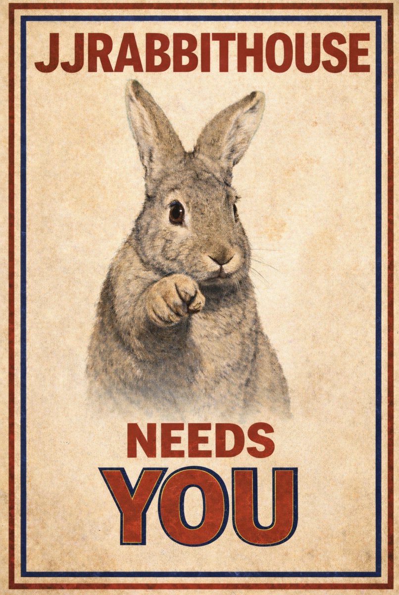 jjrabbithouse's tweet photo. JJRABBITHOUSE NEEDS YOU! 

Sales continue to remain at an all time low for us, which is worrying as most of what we do support rabbit rescues including @carrotcottagerr 

Ways you can support us: 
🥕 Hop on over to https://t.co/mmwf1nhuo3 and buy all the bunny things (Non UK? Message is to order)
🥕 Donate to our GoFundMe to help us buy some new equipment: https://t.co/PQMJGstHiK or via https://t.co/7p8OnrQAsM
🥕 Buy supplies from our Amazon wishlist: https://t.co/mS92vgmNqG
🥕 Like and repost our posts 

Thank you 🐰