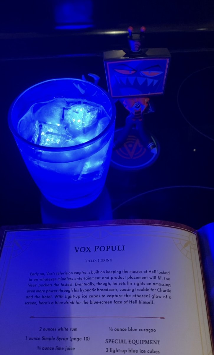 Alastor’s mug ☕️ now with official Vox drink🥤💦 tweet media