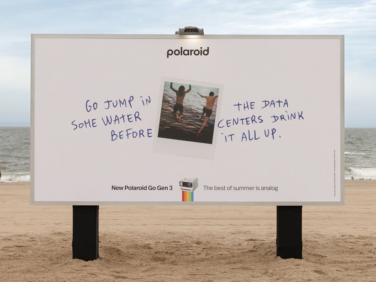 noncitizen_'s tweet photo. AI fatigue is becoming a brand angle. 

Polaroid says go touch grass.

The Economist says go touch your brain. 

Different entry points, same bet: sell trust by standing against the machine. https://t.co/8BiHwjfnW6