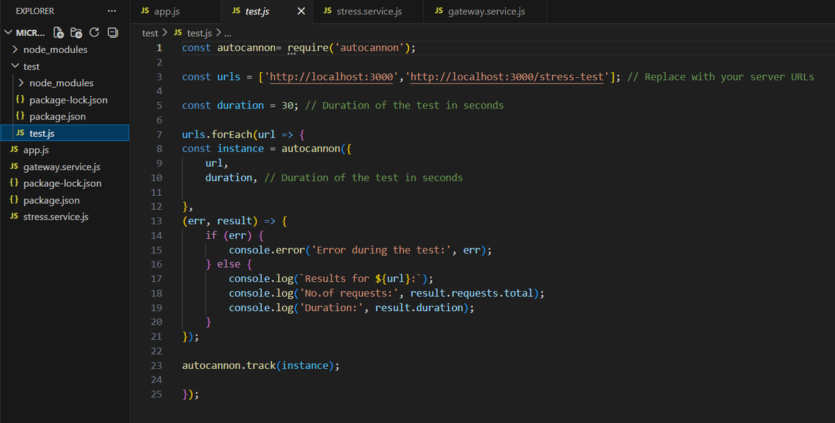 SwarnimaKhadka's tweet photo. #LSPPDAY41
Today I learned and implemented microservice architecture. Broke a monolith, stress tested it, then scaled it properly with a gateway + clustering.
#60DaysOfLearninf2026
#LearningWithLeapfrog
@lftechnology https://t.co/1EURdpKKhB