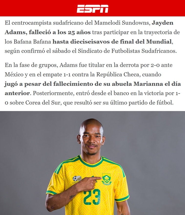 porquetendencia's tweet photo. "Jayden Adams":
Porque informan que falleció a los 25 años https://t.co/vj1WHHQZcb