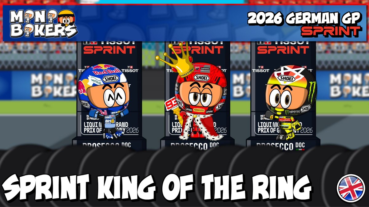 OfficialMinis's tweet photo. MiniBikers - #MotoGP - #GermanGP - #TissotSprint - NEW VIDEO ONLINE!!!
#Marquez #AMarquez #DiGiannantonio
https://t.co/6m133iku18 https://t.co/ZxztUeTin6
