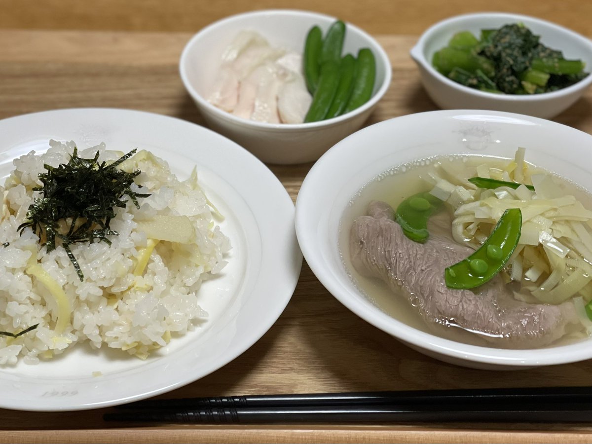 pikuminpochi2's tweet photo. いただいたたけのこ、大きくてどうしようかと思ったけどとても美味しかったです。 https://t.co/hRwH9UZzO9