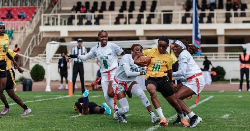 kj_jacky's tweet photo. The New Frontier: NFL Legend and 2x Super Bowl champion Osi Umenyiora Outlines Africa’s Explosive Flag Football Evolution and Olympic Dreams 

https://t.co/YUXMC59Bl3
@NFLAfrica 

#NFLFLAGFootball #FlagFootball https://t.co/iNlcS5VLJs