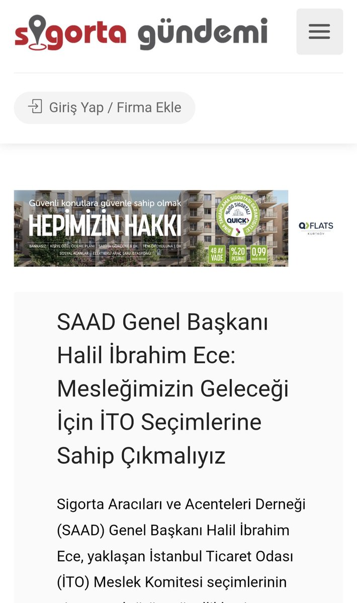 halilibrahimece's tweet photo. SAAD Genel Başkanı Halil İbrahim Ece: "Çözüm Odaklı ve Güçlü Bir Temsil İçin İTO Seçimlerine Katılım Şart"

 https://t.co/Q6s3t6JWD2
 https://t.co/FX8mxQQJNm
 https://t.co/9snT0jkmhd
 https://t.co/OMspnjhdEO https://t.co/3vOwsMQLKF