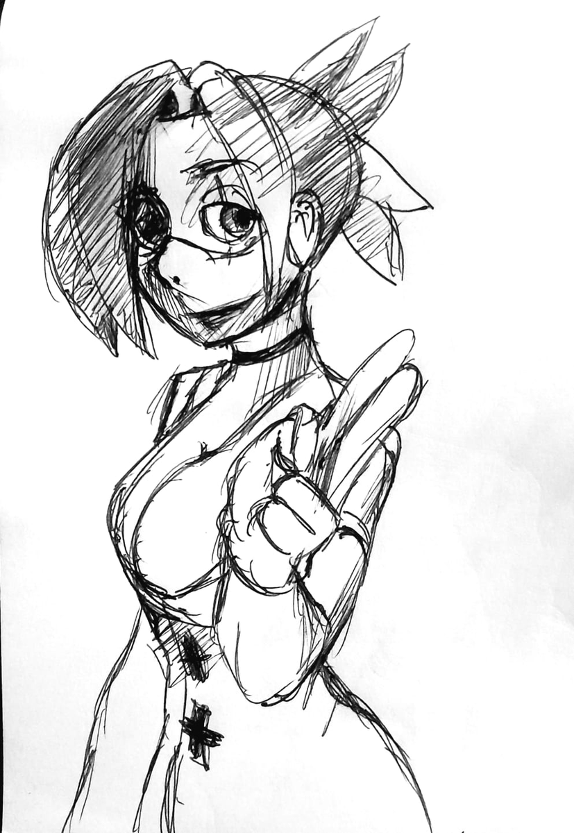 Dientona_Skull's tweet photo. Dibujo a lo rapido de Ms. Fortune y Valentine a lo rapido https://t.co/BfLqvRo1y7
