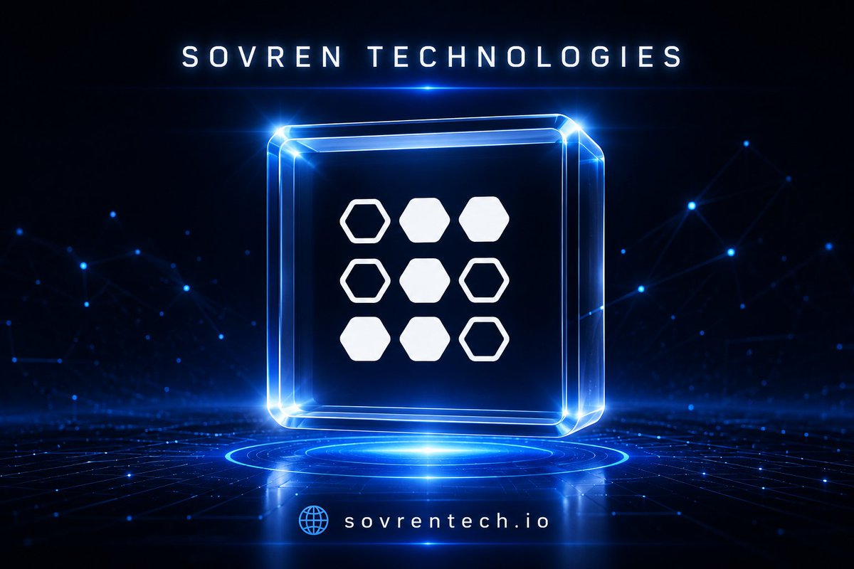 BelmonteDevine's tweet photo. Strong infrastructure. Lasting innovation.

Sovren Technologies believes every transformative ecosystem begins with a solid foundation. That's why infrastructure matters—it enables performance, reliability, and long-term growth.

$SOVR
@sovrentech https://t.co/dKvTncHzf9