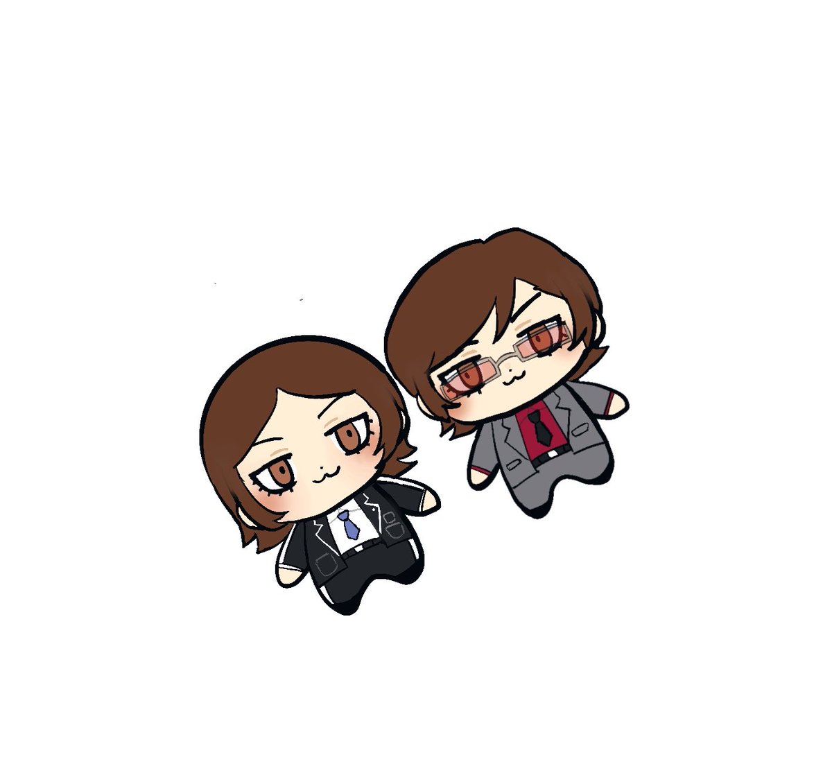 Pome_goro's tweet photo. ぶく周防兄弟ぬいの幻覚 https://t.co/SXDrQn216k