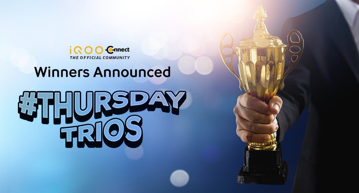 NexusGaminglea3's tweet photo. The #ThursdayTrios winners are here! π
Congratulations to all the winners and thanks to everyone who shared their amazing photo stories. πΈβ¨
Check out the winners π
https://t.co/VUqVVnLJLK
#iQOOConnect #Questers #Photography #WinnersAnnounced https://t.co/U6ncX3Bam9