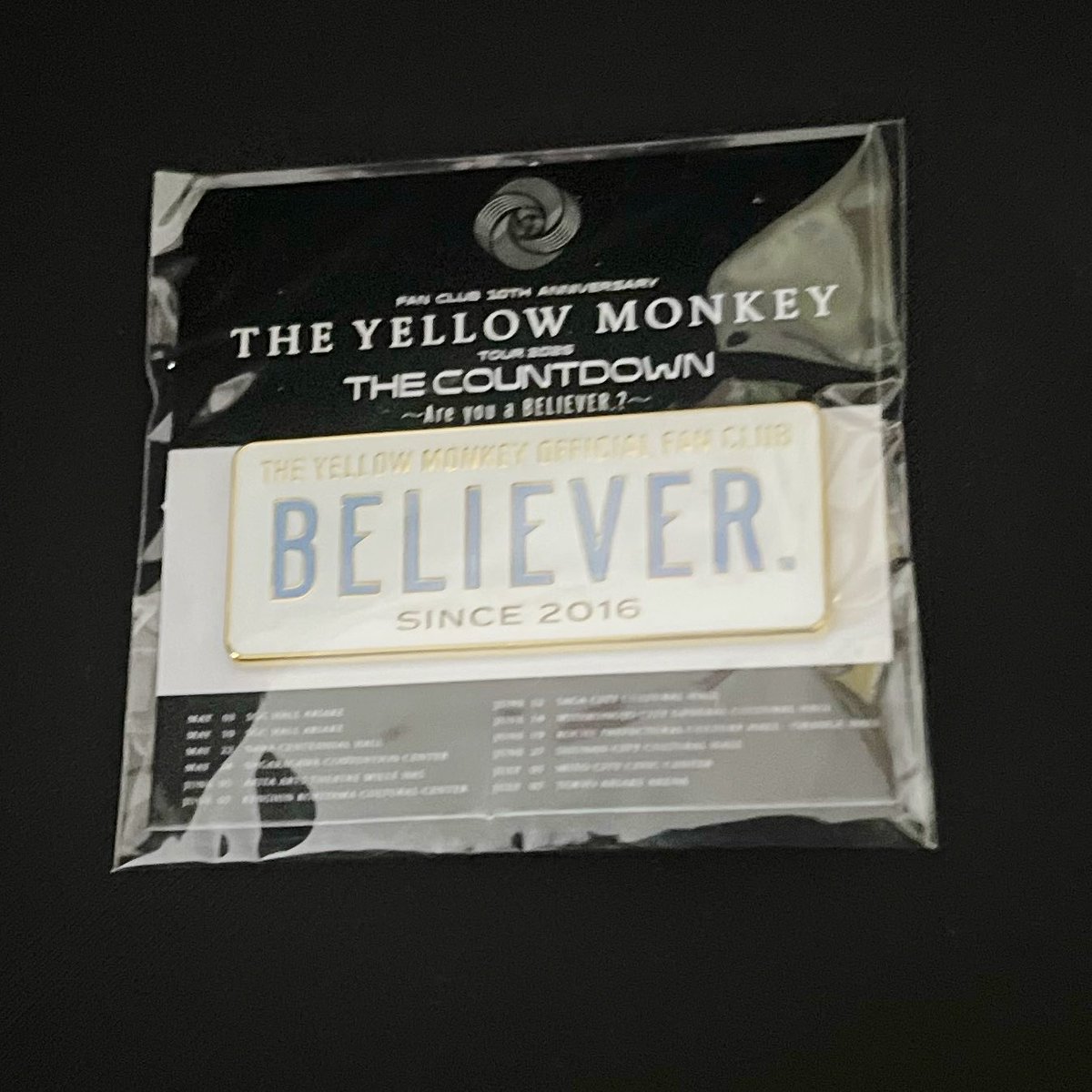 ogiryu's tweet photo. #THEYELLOWMONKEY #TYMS 
TOUR 2026 THE COUNTDOWN
〜Are you a BELIEVER.?〜
 #みらいのうた サウンドトラックも楽しみ🎶 https://t.co/gQlZacNcSp