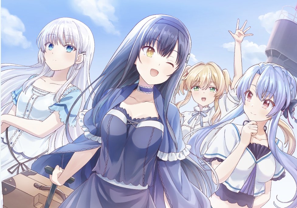 syusiiauau's tweet photo. #サマポケアニメ
#サマポケ

メインヒロインが4人集まって冒険したら、リーダーはもちろん鴎だけど、帰ろうとするしろはとすぐ寄り道をする紬を抑えるために蒼が裏で奔走しそう。 https://t.co/zPWOnxqWRP