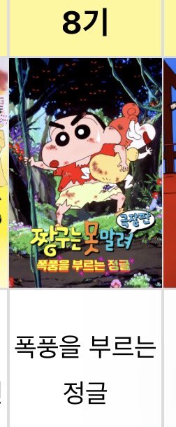 mangii030's tweet photo. 강미이가 재밋게 본 짱구 극장판 이거 맞죠? https://t.co/twQAgaRjcl