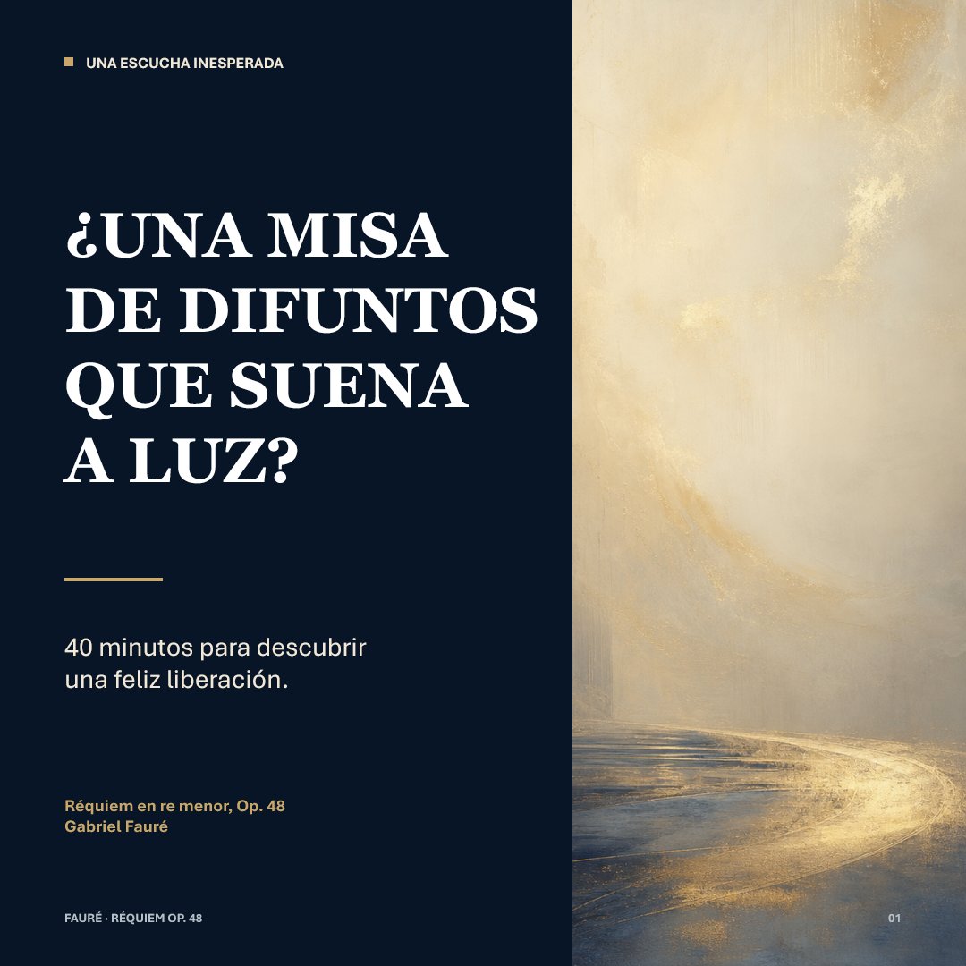 Luminous Fauré Requiem Poster