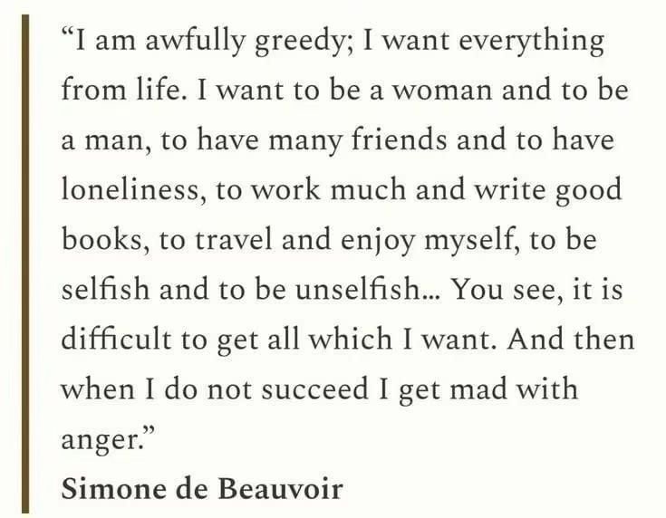 Literariium's tweet photo. — Simone de Beauvoir https://t.co/kzklqIpR6H