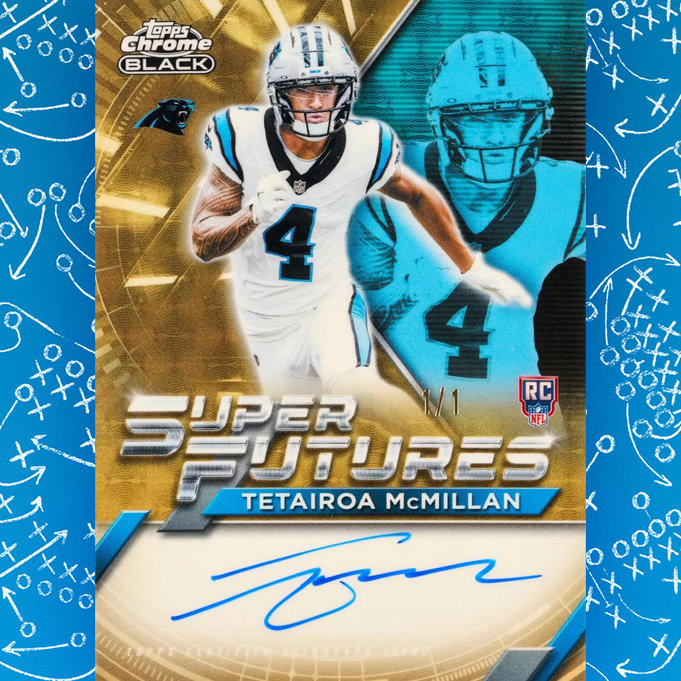 BREAKING: 2025 Topps Chrome Black Football IS OUT NOW! Each box