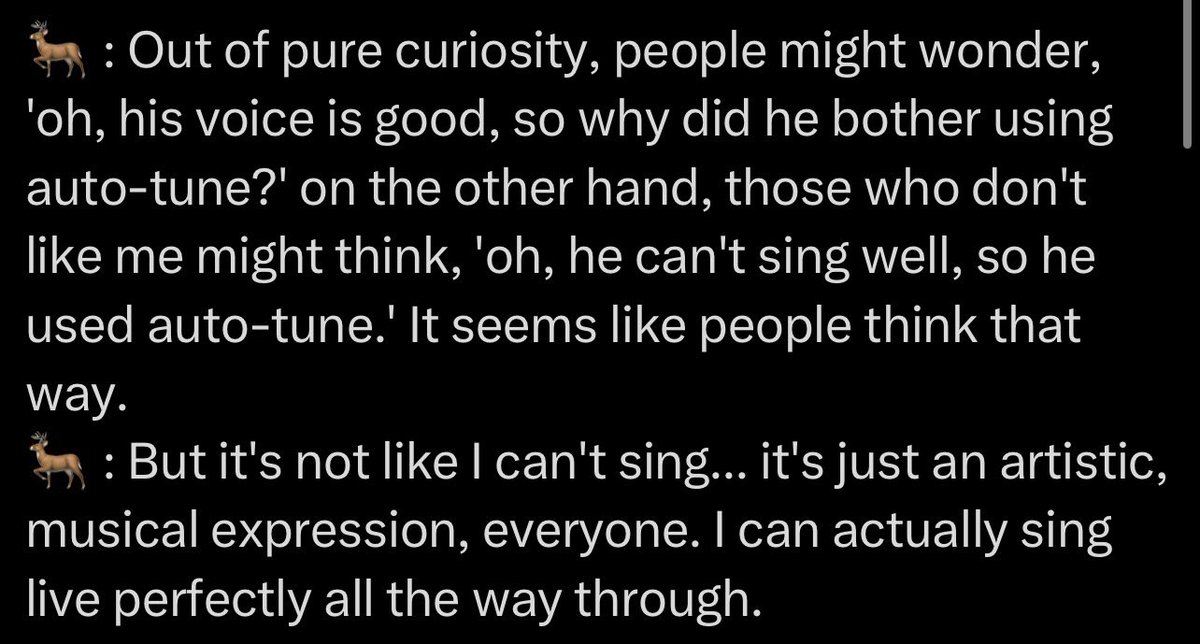heeseungggiiee's tweet photo. — “the very fact that someone gives me their attention means, to me, that it's all interest”

— “i can actually sing live perfectly all the way through”

my goat for a reason https://t.co/9OOSAE1pkz
