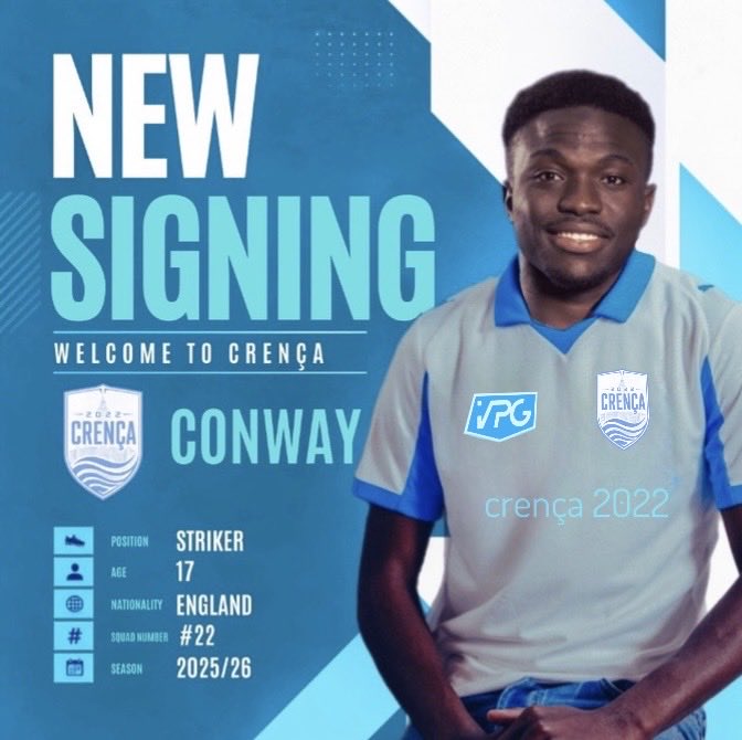 crenca2022's tweet photo. Our second official signing for the upcoming VPG summer season!

Welcome, Conway 🎮

#vpg #proclubs #vpgeurope #vpguk https://t.co/89P263Zce9