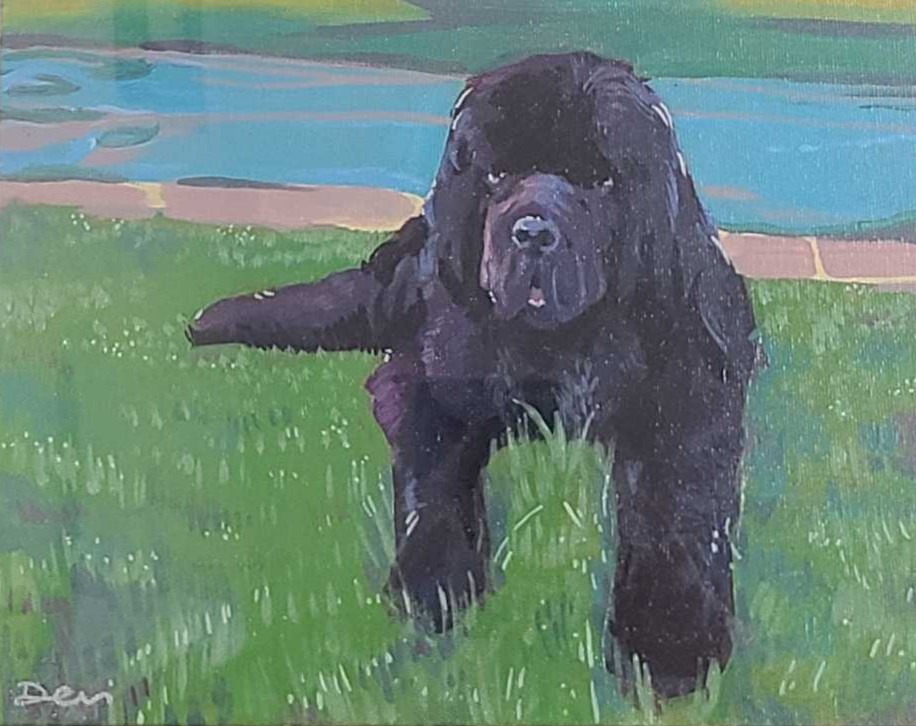 DevorraV's tweet photo. 🐾This duo went home last year's Christmas. They are part of my first pet portraits.🐾 #arcylic #painting #petportrait #dog #acrylicmarkers #illustrationㅤ https://t.co/aYzzpIooEa