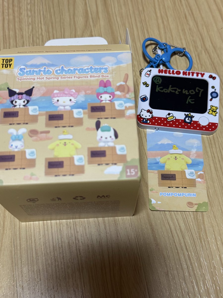 kokin07k's tweet photo. サンリオキャラクターズくるくる温泉シリーズ フィギュアブラインドボックス

譲• プリン
求•キティ

都内手渡し交換希望です。

検索からでもお気軽にお声掛けください🙇🏻‍♀️ https://t.co/DFy2G32Fym