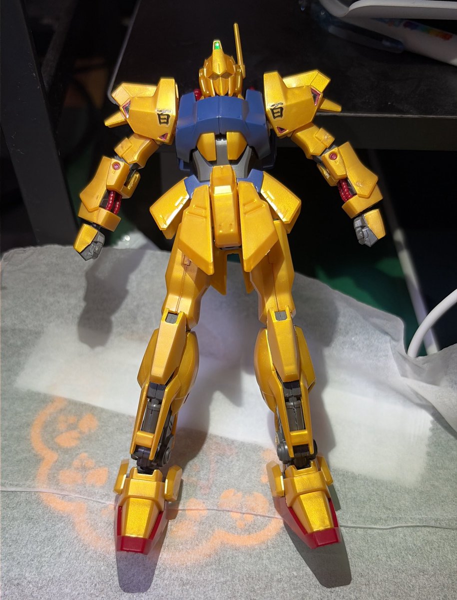 iga_itai_bot's tweet photo. 百式さんはこんな感じに(◜ᴗ◝ )
あとほんの少し…！

＃ガンプラ ＃百式 ＃初心者なので見逃して(◜ᴗ◝ ) https://t.co/IysLBl4Dio