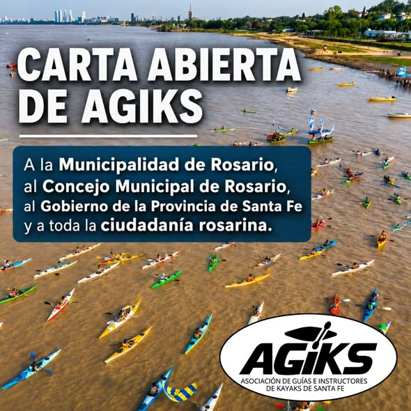jorgelahiba's tweet photo. Comparto la carta pública de la Asociación de Guías e Instructores de Kayaks sobre el proyecto del parque acuático. Los que nunca abandonaron la rambla, piden ser escuchados. Esta gran ciudad merece recuperar su línea costera y el acceso público y gratuito al río Paraná https://t.co/19w3VhyiYg