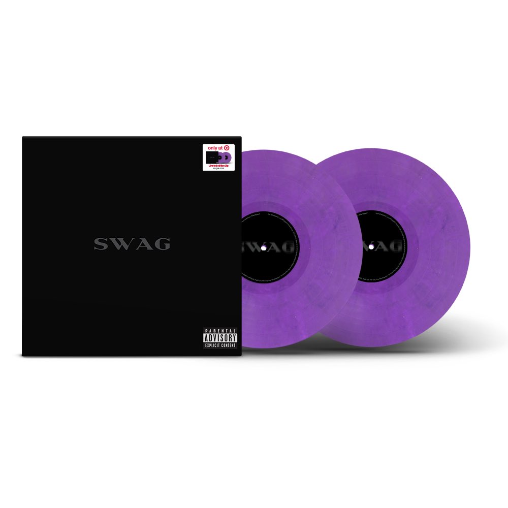 JustinsTourNews's tweet photo. Happy #1YearofSwag! 🖤

In honor of the one year anniversary, two new ‘SWAG’ variants are now available for purchase! 

🩵 Light Blue “Clear Water” Swag Variant on Amazon: https://t.co/W5k537ynKK

💜 Purple Swag Variant at Target: https://t.co/f4U5Ype5QJ

❤️💚🩷 3 Swag variants on Justin’s shop:
https://t.co/3gTSQB4MwH
