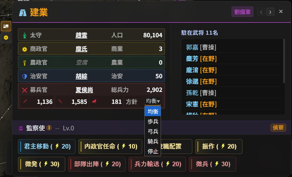 plotrick_studio's tweet photo. #スーパーゲ制デー

#仮名三国志 のアーリーアクセス開始まで、あと3日となりました！

Steamでのお知らせを公開する前に、まずはXで近況をご報告します。

1．中華圏では、パブリッシャーと協力して展開することになりました。

戦略シミュレーションゲームに高い専門性を持つhttps://t.co/3f8ulevgtRにご協力いただきます。日本・韓国などの地域については、引き続き自社で運営してまいります。

2．アーリーアクセス版では、さまざまな新機能を追加します。

これらの機能は、アーリーアクセス開始と同じ7月14日に更新されるデモ版にも反映される予定です。

主な追加・変更内容は、兵科の分化（歩兵・弓兵・騎兵）、武将の満足度・不和システムの追加、情報公開・面談システムの改修、役職配置システムの改修などです。

特に、情報公開システムはかなり面白い仕組みに生まれ変わりました！

3．アーリーアクセス版の価格は980円に決定しました。

発売から2週間、10％オフのローンチセールを実施する予定です！

アーリーアクセス開始まであと3日。ぜひご期待ください！