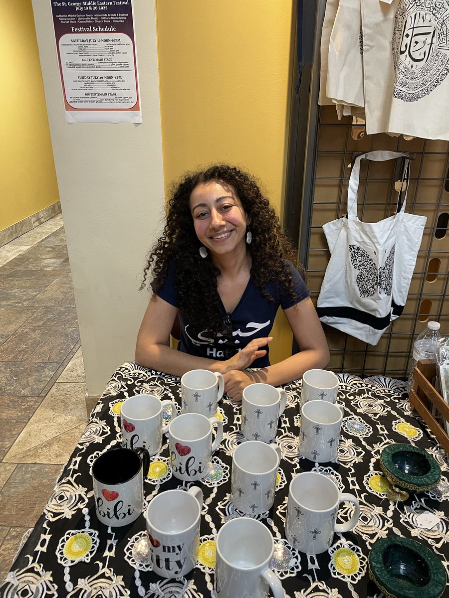 mideastfest's tweet photo. CHECK OUT OUR MARKETPLACE!

16th Annual St. George Middle Eastern Festival!  @mideastfest 

Sat July 18: noon-10 P
Sun July 19: noon-6 P

Admission Free! Middle Eastern cuisine!
 
SHOP NOW!!!
Online bake sale: https://t.co/L2LoA8PKPY 

#mideastfest https://t.co/Fln6mCw5eL