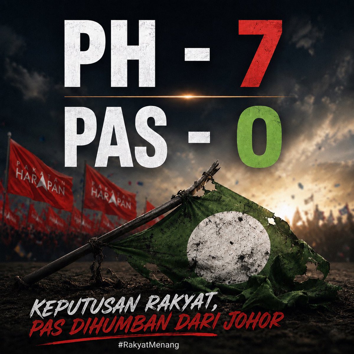 CrispyBerries's tweet photo. @abdulhadiawang Tahniah! Warga Johor telah membuktikan bahawa orang Melayu mampu menyingkirkan parti penunggang agama dan perosak-perosak akidah tidak dialu-alukan di Malaysia. https://t.co/bBzFBddruE