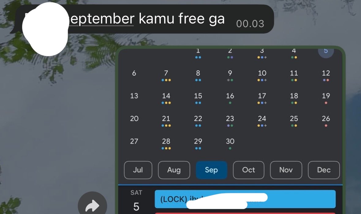rockbbison's tweet photo. Kumpulan chat dari temen temen yg nanya waktu libur ku yg tidak menentu ini. Mmf aku lagi sedih udah 3 minggu ini gadapet libur weekend😭 https://t.co/HjaJA6VPJp