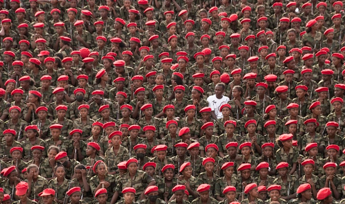 GhideonMusa's tweet photo. Proud Graduates of the 38th Round of National Service – Sawa, #Eritrea ! 

Massive congratulations to the brave young men and women who have completed this historic chapter. Your discipline, dedication, and sacrifice embody the spirit of resilience and national unity. The future is yours — shine bright! 🇪🇷 💪