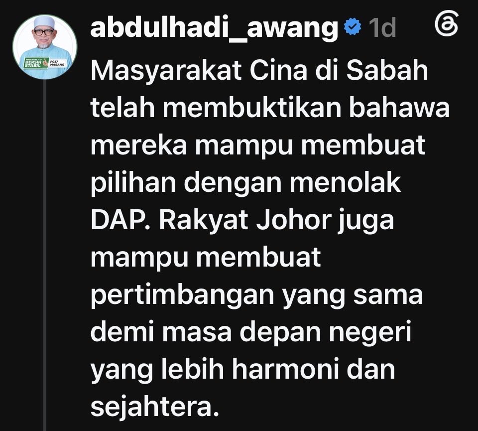 CrispyBerries's tweet photo. @abdulhadiawang Barang order vs barang sampai.

Allahuakbar! Rakyat Johor telah membuktikan bahawa orang Melayu mampu menyingkirkan parti penunggang agama dan perosak-perosak akidah tidak dialu-alukan di Malaysia. https://t.co/N61rkXNsEL