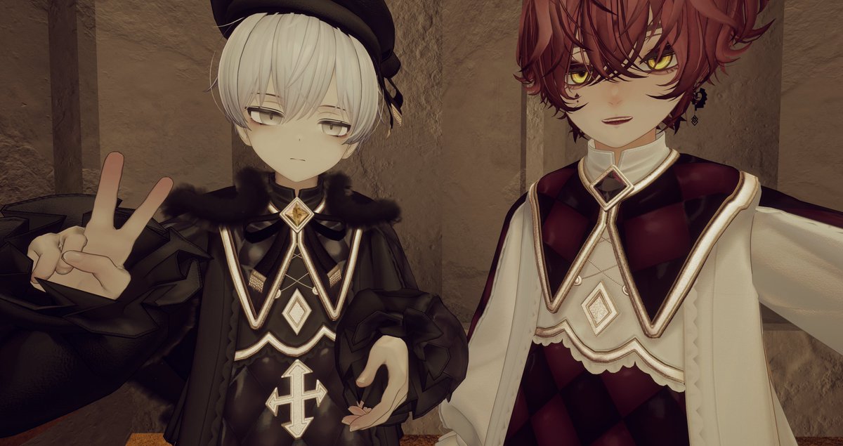 sirA_t_t's tweet photo. それはそれとして聖歌隊ちゃんに会えてはっぴーなお写真
#Reme3D #Menno3D https://t.co/B0OYKNHSjV