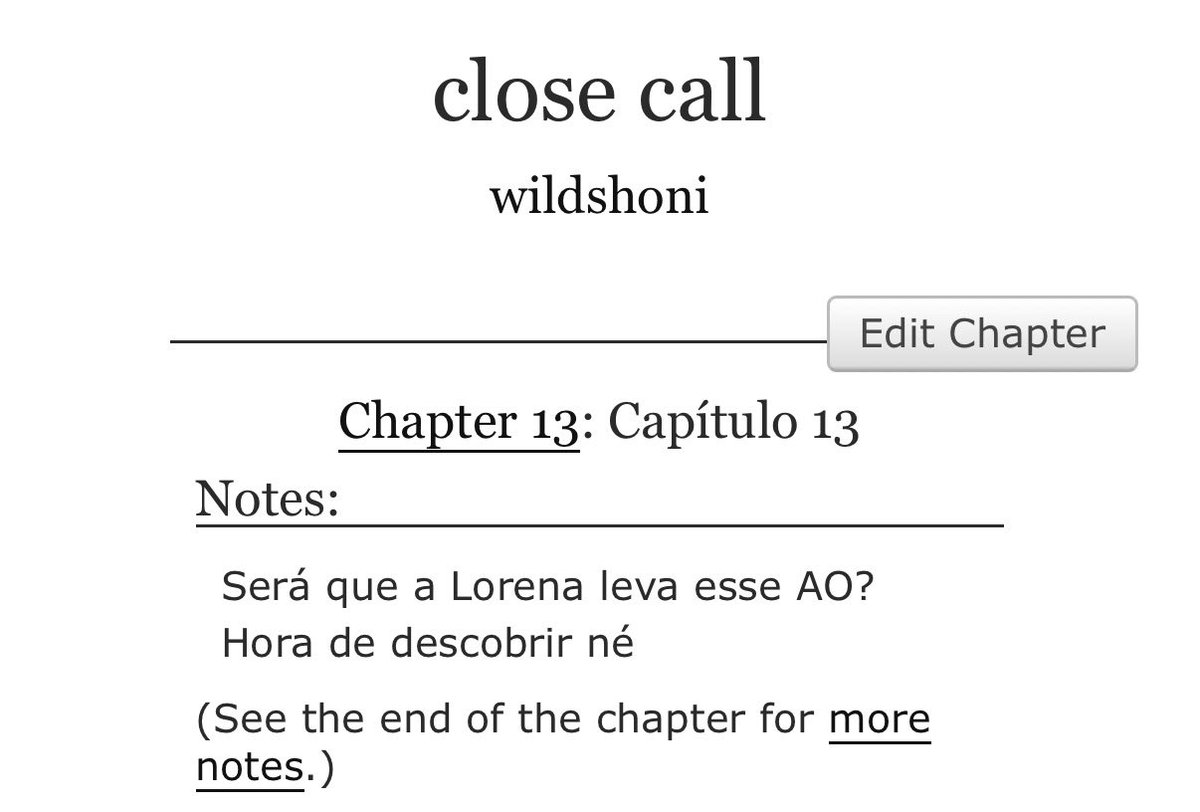 folkshoni's tweet photo. SAIU

CAP 13 DE CLOSE CALL ESTA NO AR

espero que gostemmmm hehe #closecall

https://t.co/osDAV1zBf1 https://t.co/vjBGfpsaRk