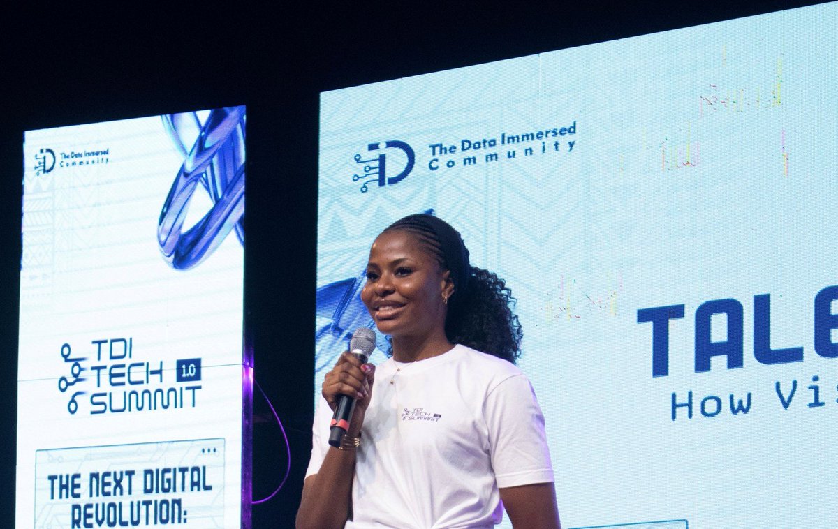 ekwensucapital's tweet photo. 👩🏽‍💻 Meet IGBO data &amp; AI educator Daberechi Nnamani, founder of The Data Immersed (TDI).

Originally trained as a microbiologist, Dabere transitioned into technology and has built one of Africa's growing data and AI communities. https://t.co/hhQo4yuq0B