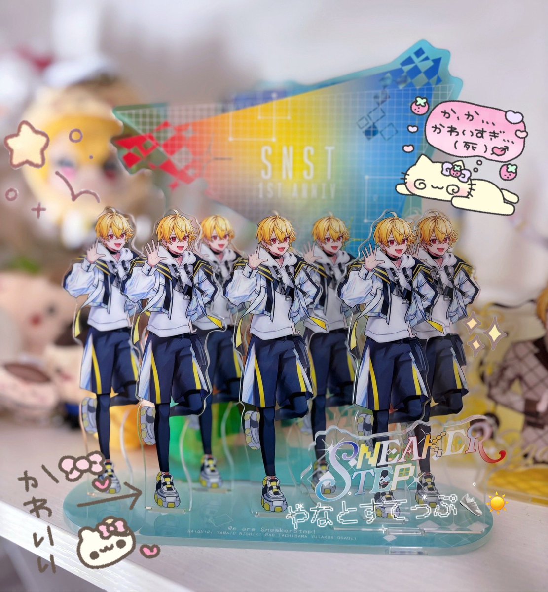 s2o0II's tweet photo. NTST꒰՞⸝⸝⭐︎⌄⭐︎՞꒱やなとすてっぷ🌟 https://t.co/mN4jMdbZ6Z