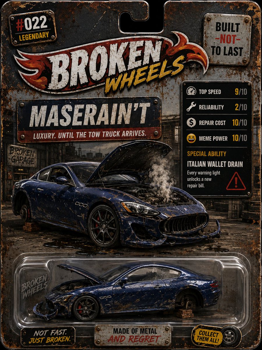 Broken Wheels tweet media