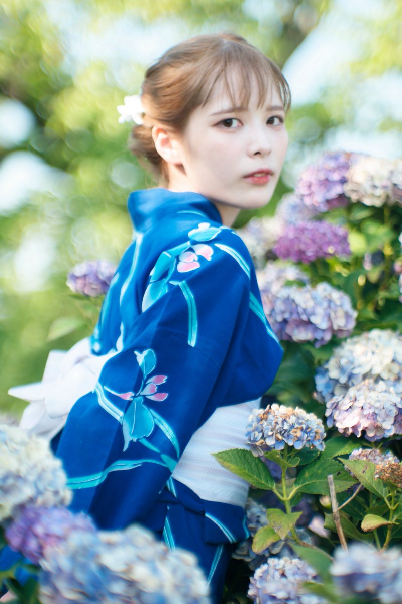 紫陽花 紫陽花は過ぎて尚美しい 📷 Nikon Zf 🔍 LZOS MC Jupiter-9 85mm F2 💐朱音