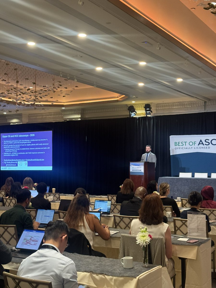 Onco_Nexus's tweet photo. Great to see several of our key OncoNexus contributors at Best of ASCO Long Island alongside our partners at Total Health, the largest provider of free oncology medical education in the United States.

The most impactful peer-to-peer education begins with moments like these. Together, we’re helping amplify the voices of leading oncology experts and deliver timely, practice-changing insights to clinicians through OncoNexus.

Stay tuned for many more conversations and collaborations! 

@TotalHealthConf 
@GIMedOnc 
@TimothyJBrownMD 
@KSMurrayUro
