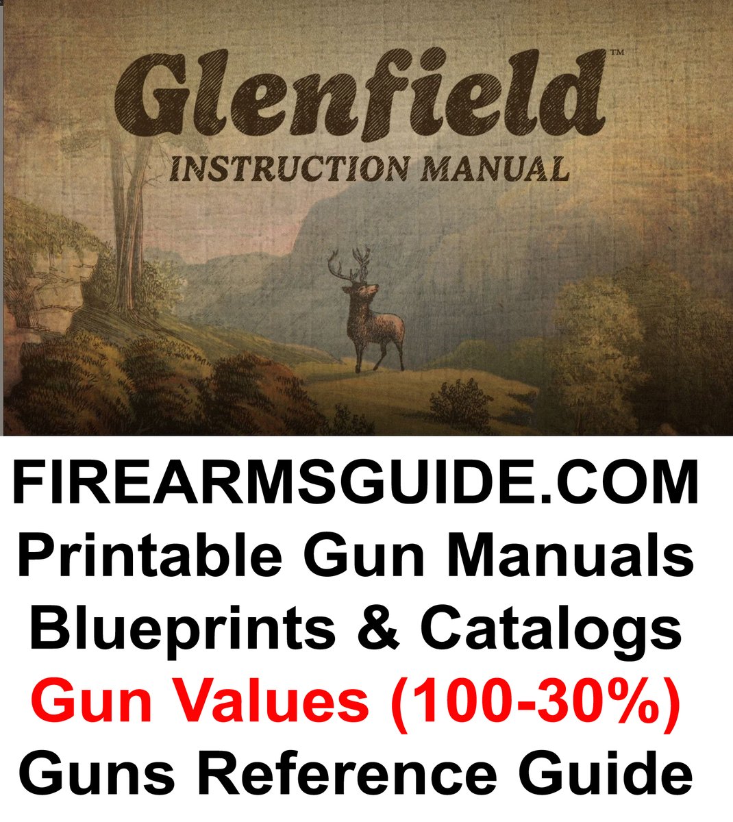 FirearmsGuide's tweet photo. Original Printable Manuals like this Glenfield manual for modern and antique guns for gunsmiths.
Gunsmithing manuals, factory repair manuals, user manuals + Gun Blueprints, Diagrams, Parts Lists, Schematics #gunsmith #gunshop #gunparts #2A #firearms #guns #Glenfield https://t.co/3WTq6JtFzK