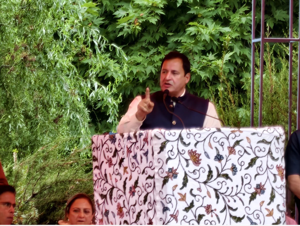 JavedDar_NC's tweet photo. Heartfelt gratitude to @JKNC_ President Dr. Farooq Abdullah sahib, VP and CM Omar Abdullah sahib, General Secretary Ali Mohammad Sagar sahib, the entire party leadership, dedicated workers, supporters, and every citizen for making the Statehood March a historic success. https://t.co/l0HSaZAZGy