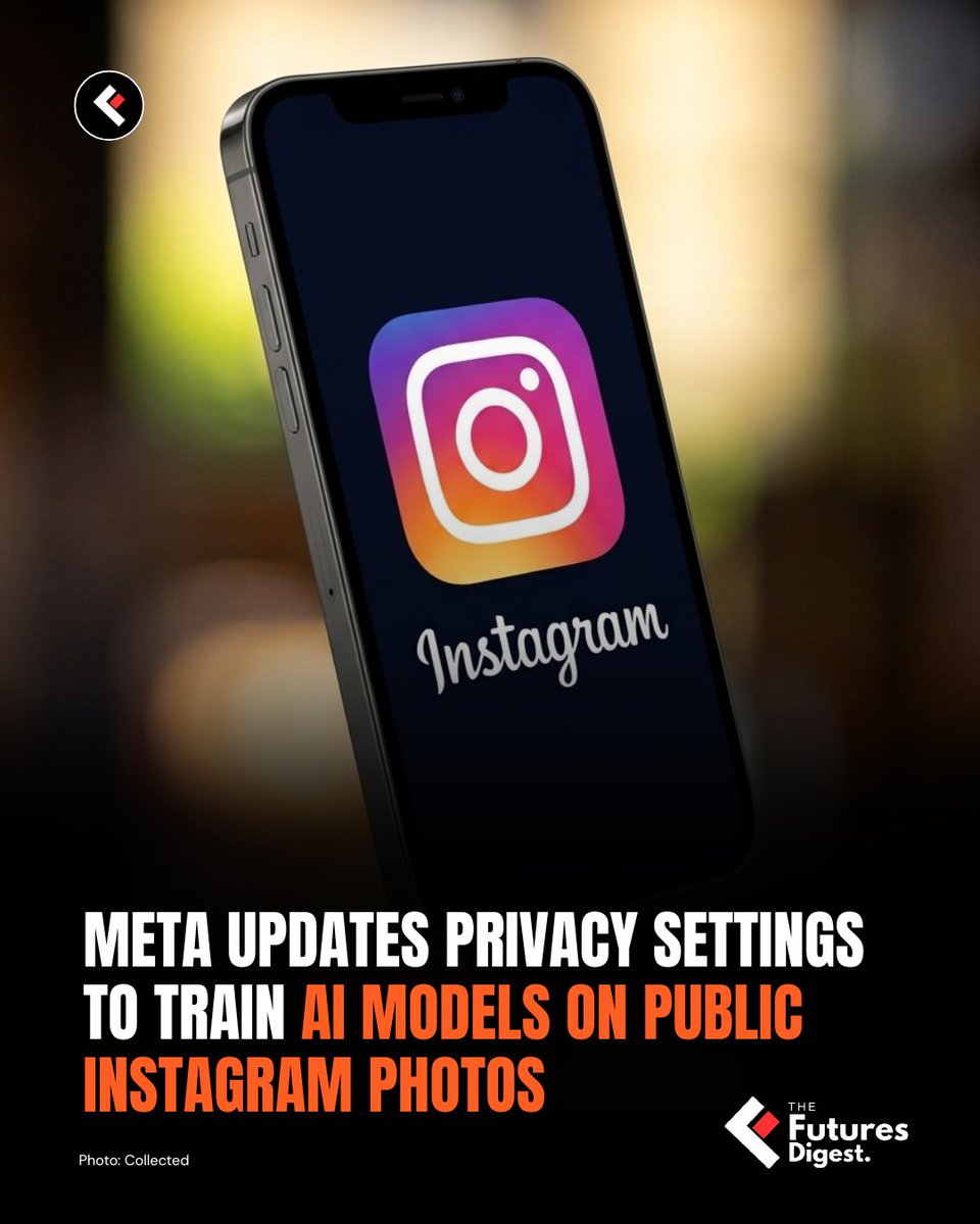 Futures_Digest's tweet photo. Meta's latest AI updates allow the platform to utilize public Instagram photos to generate AI images by default unless users manually opt out. Regulators are raising major privacy concerns over the lack of user warnings.

(Source: TechCrunch)

​#Instagram #AI #TheFuturesDigest https://t.co/tC16LfpDJw
