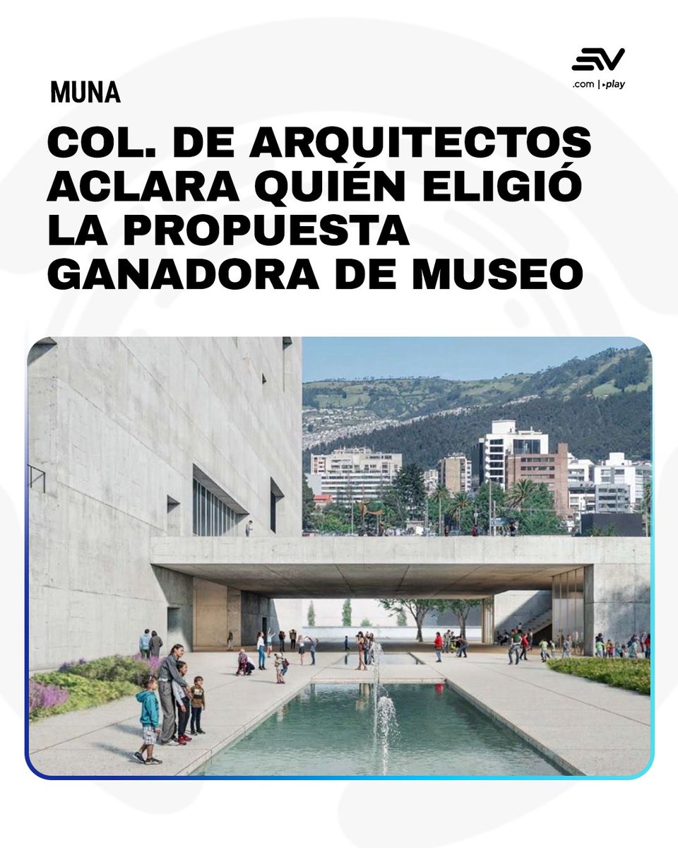 EcuavisaInforma's tweet photo. 🏛️🇪🇨 El Colegio de Arquitectos de Pichincha aclaró que no presentó ninguna propuesta para el diseño del nuevo Museo Nacional del Ecuador, tras las declaraciones del ministro Roberto Luque. 💻 https://t.co/dTm1IFC5Jy https://t.co/GAlTl6uzLH