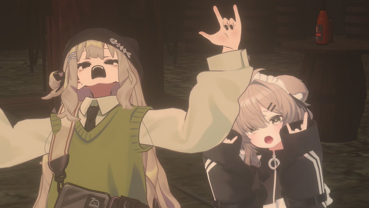uranmitaino's tweet photo. #VRChat　
vrc変顔部！復活祝いの変顔！！！ https://t.co/bZMGVuMhTO